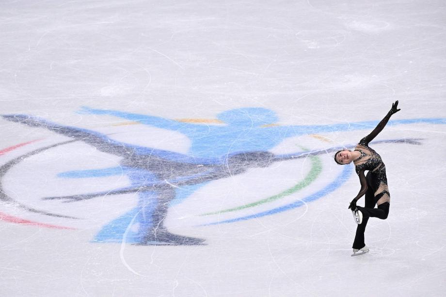 [图]张瑞阳弘扬出色 中国队拿到女子单东谈主滑冬奥席位