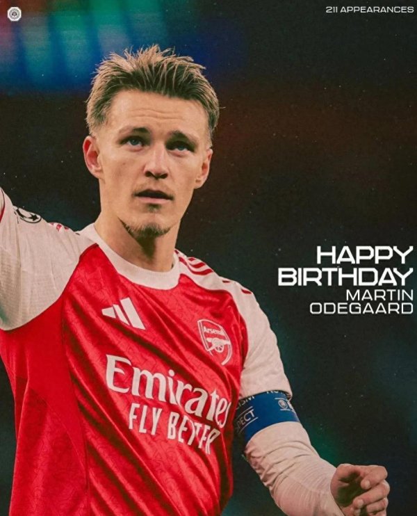 阿森纳队长厄德高27岁了，状态合手续低迷，球迷照旧初始追思他的将来？