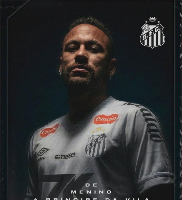 官方：内马尔与桑托斯续约至本年年底