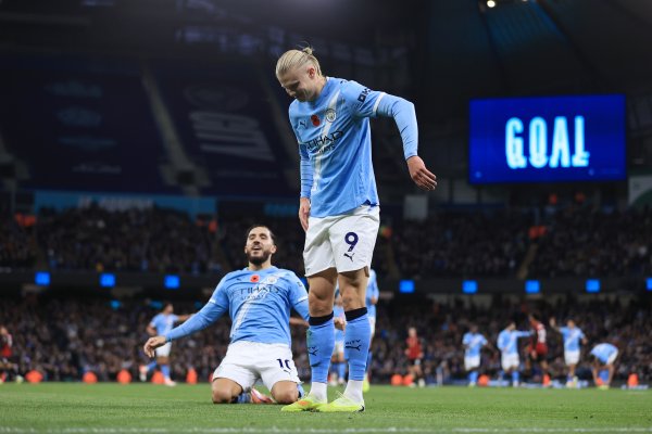 哈兰德自英超首秀在主场打进60球，同时其他球员最多39球